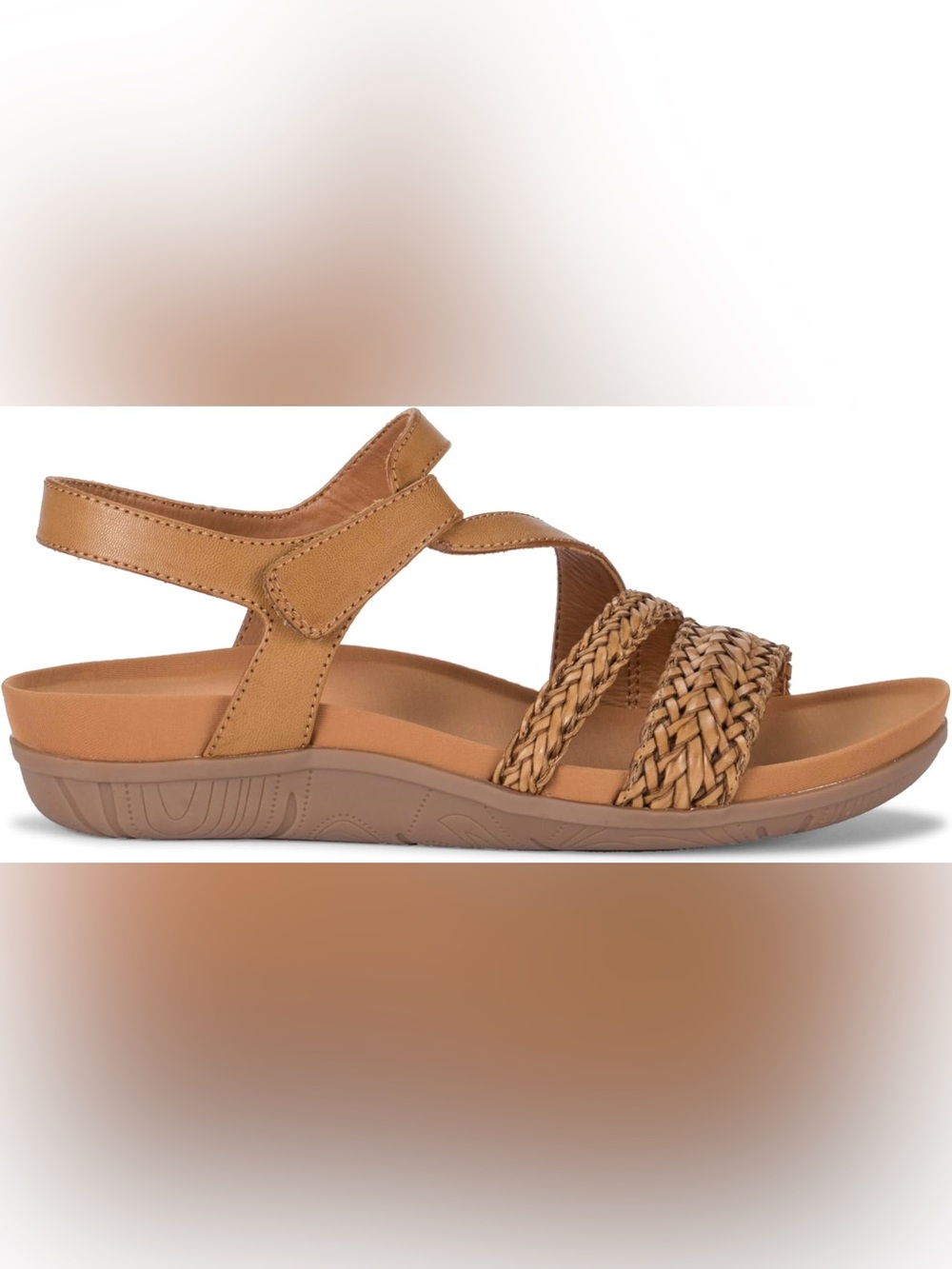 NEW! BareTraps JALEN Braided-Strap Comfort Sandals. 11W. - Picture 11 of 16